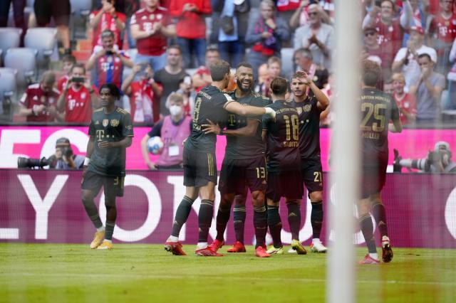 欧冠赛程-又一个创纪录之夜！拜仁7球横扫升班马继续狂奔